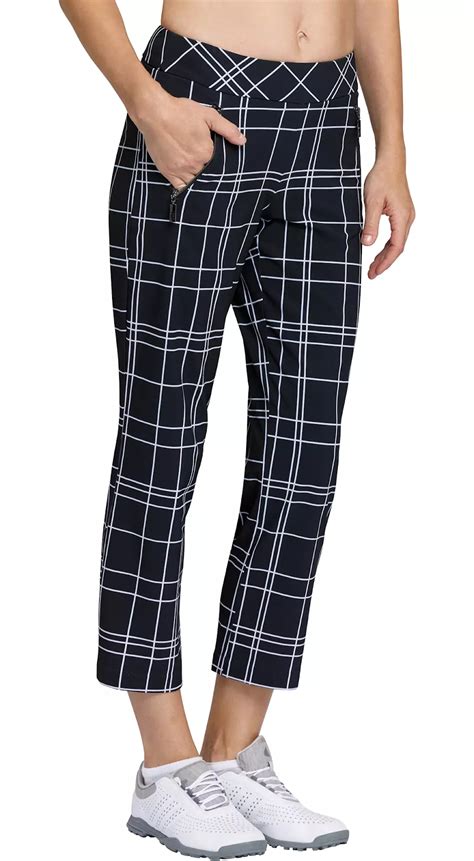 burberry golf womens high waisted cropped pants with buckle|long leg golf pants women.